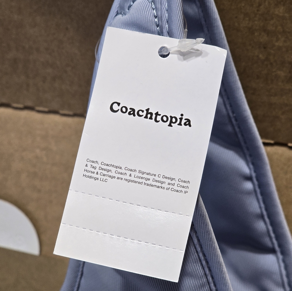 *NWT* COACHTOPIA Loop Flat Tote, Coach Quilted Cloud Tote Bag - Picture 5 of 16